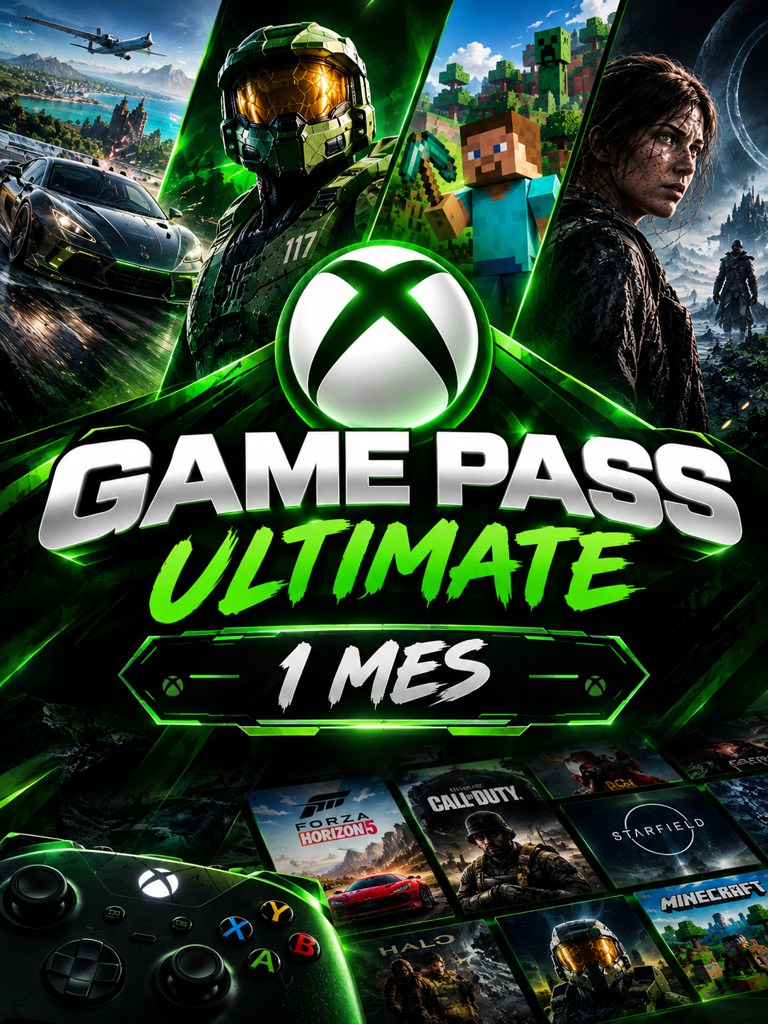 Gamepass Ultimate 1 Mes